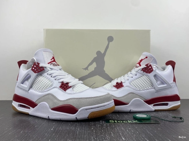 Bmlin Pine 4 DR5415-160 Retro SB Jordan Red 0731